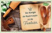 Reinhard Engeln - Kräuter-Dip-Postkarte - Die Königin der Kochrezepte Kräuter-Dip-Postkarte - Die Königin der Kochrezepte