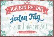 Metallschild klein - Jeden Tag Metallschild klein - Jeden Tag