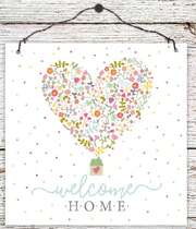 Holzschild klein - Welcome home Holzschild klein - Welcome home