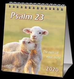 Psalm 23 - Tischkalender 2020