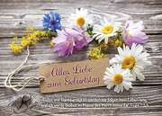 Postkarten: Alles Liebe zum Geburtstag, 4 Stück Postkarten: Alles Liebe zum Geburtstag, 4 Stück