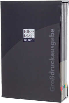 Elberfelder Bibel. Großdruckausgabe 4 Bände mit Registerstanzung