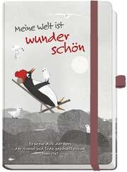 Anja Günther - Notizbuch maxi - Meine Welt ist wunderschön Notizbuch maxi - Meine Welt ist wunderschön