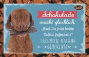 Schokokarte - Schokolade macht glücklich... Schokokarte - Schokolade macht glücklich...