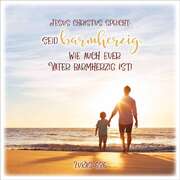 Jahreslosung 2021 - Metallschild "Vater&Sohn" Jahreslosung 2021 - Metallschild "Vater&Sohn"