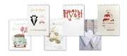 Faltkarten Hochzeit - 6er Set Faltkarten Hochzeit - 6er Set