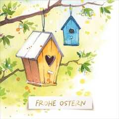 Faltkarte "Frohe Ostern" Faltkarte "Frohe Ostern"