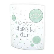 LED-Papierlaterne "Gott ist stets bei dir" LED-Papierlaterne "Gott ist stets bei dir"