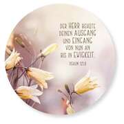 Wandschmuckbild - Der Herr behüte... 25cm Wandschmuckbild - Der Herr behüte... 25cm