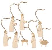 Baumanhänger-Set Krippe Baumanhänger-Set Krippe