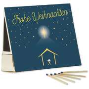 Zünd-Haus-Schachtel: Frohe Weihnachten Zünd-Haus-Schachtel: Frohe Weihnachten