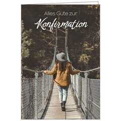Faltkarte: Alles Gute zur Konfirmation Faltkarte: Alles Gute zur Konfirmation