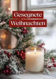 Postkarte - Gesegnete Weihnachten Postkarte - Gesegnete Weihnachten