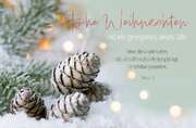 Faltkarte "Frohe Weihnachten" - Titus 2,11 Faltkarte "Frohe Weihnachten" - Titus 2,11