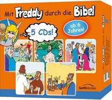 CD-Box: Mit Freddy durch die Bibel (Box 1)