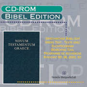 Novum Testamentum Graece CD-Rom Novum Testamentum Graece CD-Rom