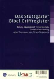 Das Stuttgarter Bibel-Griffregister Das Stuttgarter Bibel-Griffregister