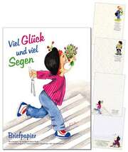 Briefblock A4: Viel Glück und viel Segen Briefblock A4: Viel Glück und viel Segen