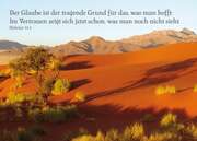 Postkarten: Der Glaube ist der tragende Grund, 12 Stück Postkarten: Der Glaube ist der tragende Grund, 12 Stück