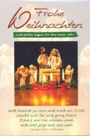 Werner Arthur Hoffmann - Postkarten: Gott kommt zu uns und wird ein Kind, 4 Stück Postkarten: Gott kommt zu uns und wird ein Kind, 4 Stück