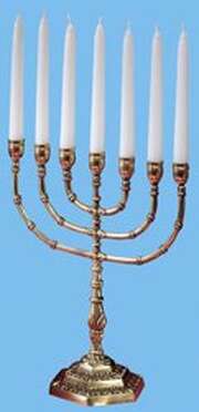 Menorah klassisch 20 cm Menorah klassisch 20 cm
