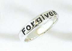 Fingerring "Forgiven" - 20 mm