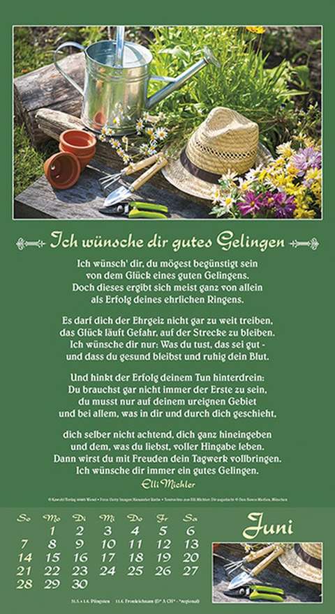 Zeit zum Leben 2019 - Elli Michler - sendbuch.de Zeit zum Leben 2019 - Elli Michler - sendbuch.de