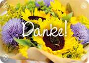 Danke! - Postkarte Danke! - Postkarte