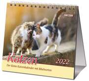 Katzen 2021 - Tischkalender Katzen 2021 - Tischkalender