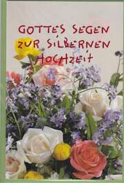 Faltkartenserie Silberhochzeit - 5 Stück Faltkartenserie Silberhochzeit - 5 Stück