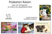Postkartenserie Kätzchen, 12 Stück Postkartenserie Kätzchen, 12 Stück