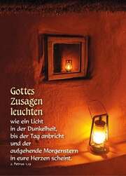Postkarten: Gottes Zusagen leuchten, 12 Stück Postkarten: Gottes Zusagen leuchten, 12 Stück