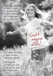 Klaudia Busch - Postkarten: Gott segne die Zeiten, 12 Stück - s/w Postkarten: Gott segne die Zeiten, 12 Stück - s/w