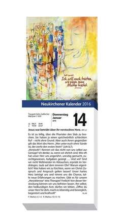 Neukirchener Abreißkalender 2016 - Grossdruck
