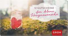 12 Gutscheine für kleine Herzenswünsche- Gutscheinbuch 12 Gutscheine für kleine Herzenswünsche- Gutscheinbuch