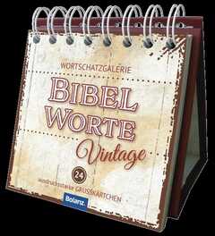 Bibelworte Vintage - Miniaufstellbuch