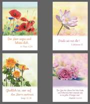 Kleinkärtchenserie Blumen, 12 Stück Kleinkärtchenserie Blumen, 12 Stück