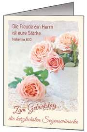 Faltkarten Geburtstag, 5 Stück Faltkarten Geburtstag, 5 Stück