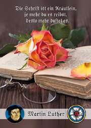 Martin Luther - Postkarten: Die Schrift ist ein Kräutlein - 12 Stück Postkarten: Die Schrift ist ein Kräutlein - 12 Stück