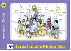 Rahmenpuzzle "Jesus hat alle Kinder lieb"