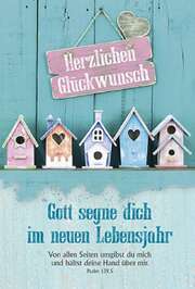 Faltkarte: Gott segne dich - Geburtstag Faltkarte: Gott segne dich - Geburtstag